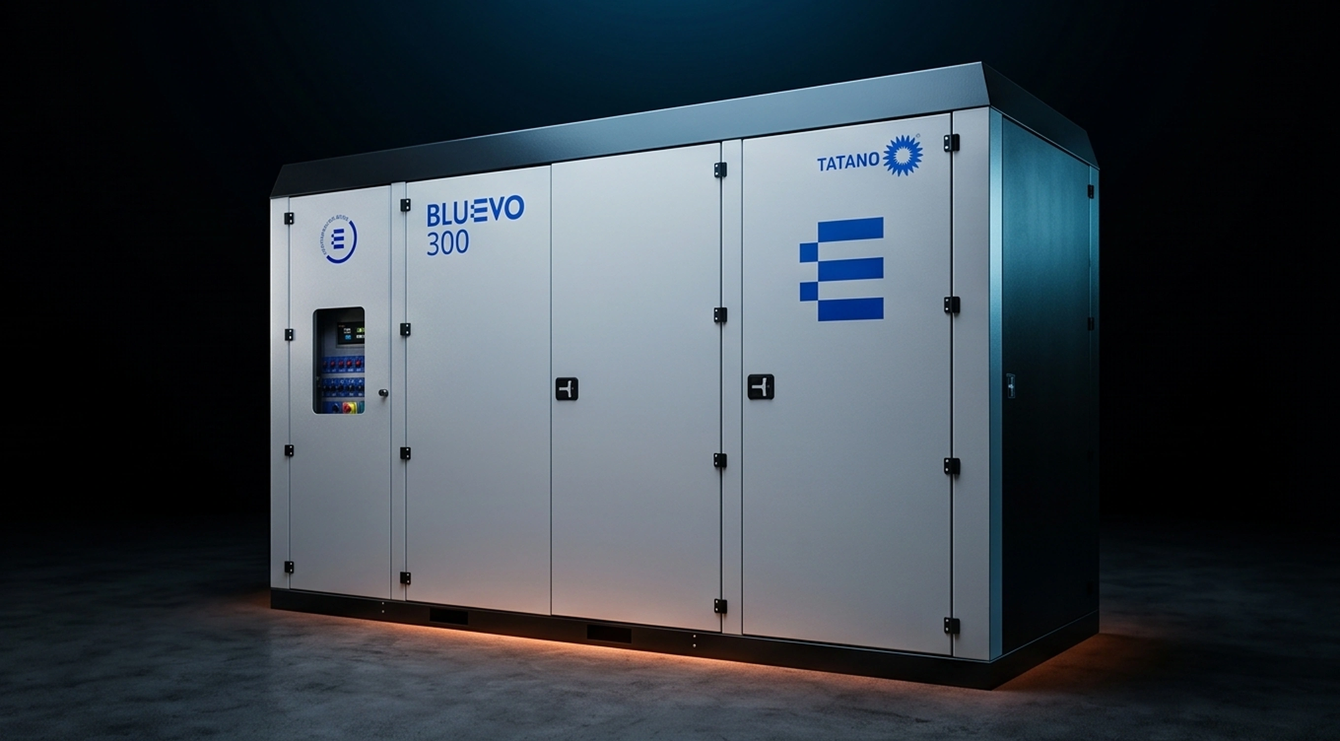 Blu Evo mittlere Leistung (Hackschnitzel) — Perspektivansicht