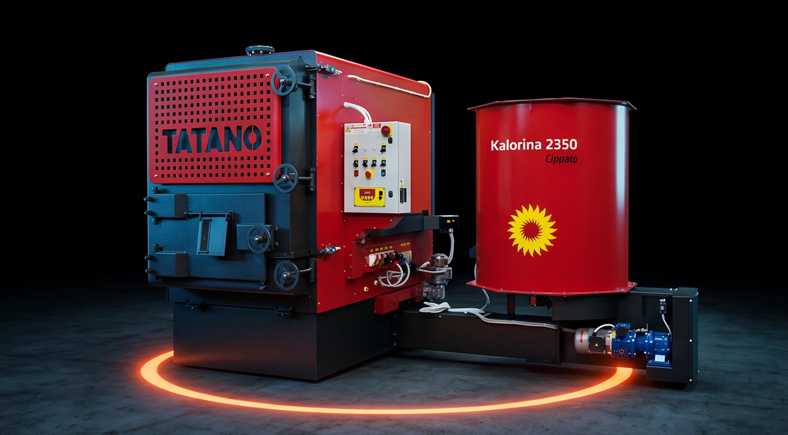 Kalorina Serie 25 E Medium Power — TATANO logo detail