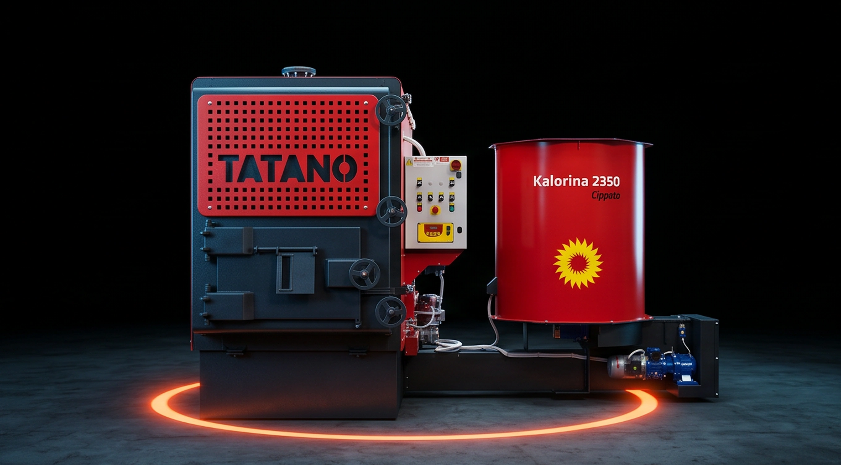 Kalorina Serie 25 E mittlere Leistung — Frontansicht
