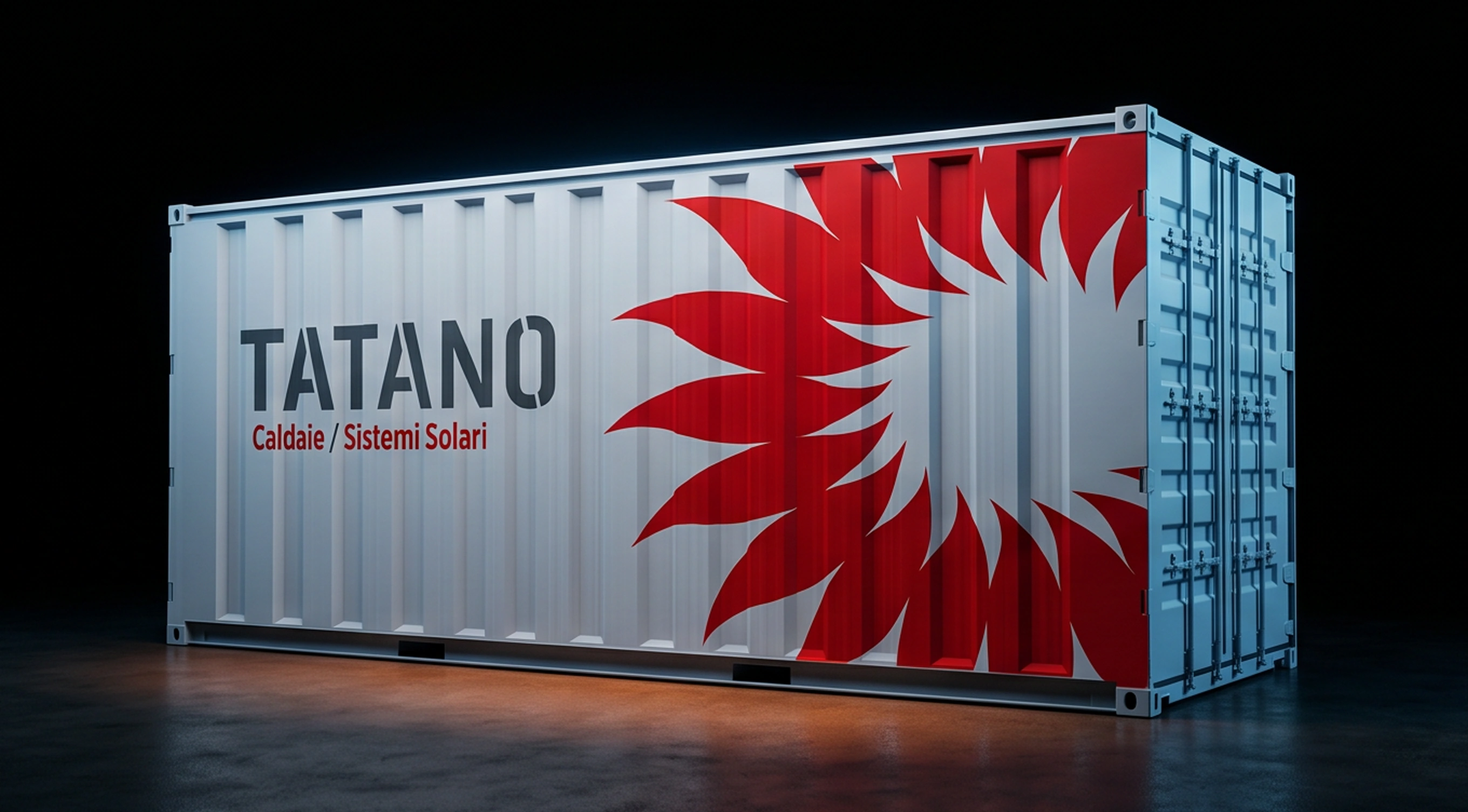 Smart Mobile Energy — Bio-Container — Detail des TATANO-Logos