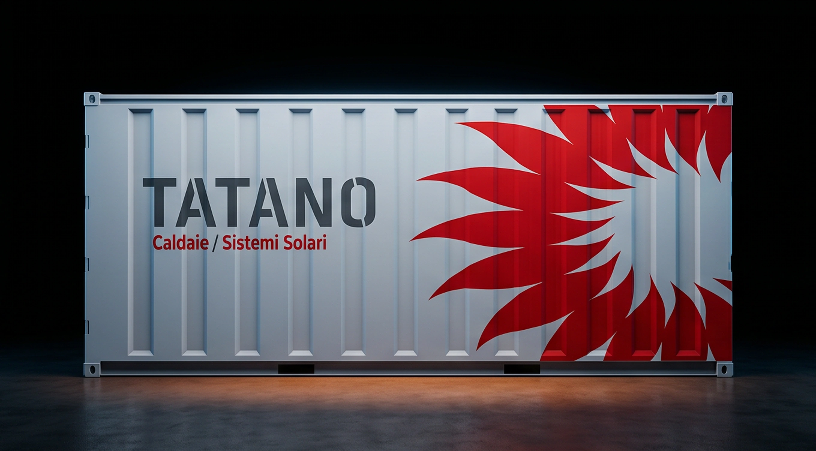 Smart Mobile Energy — Bio-Container — Frontansicht