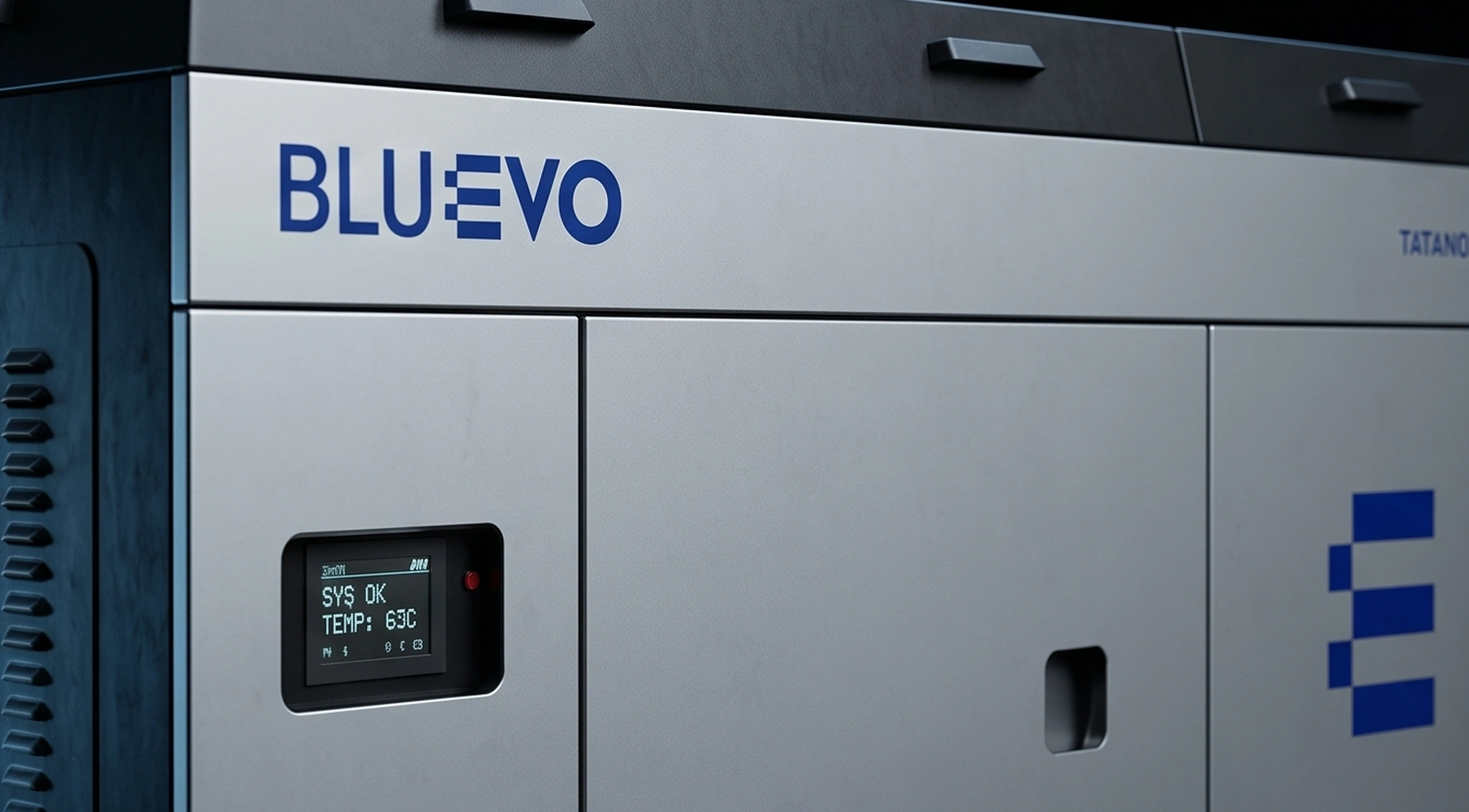 Blu Evo — Detail des TATANO-Logos
