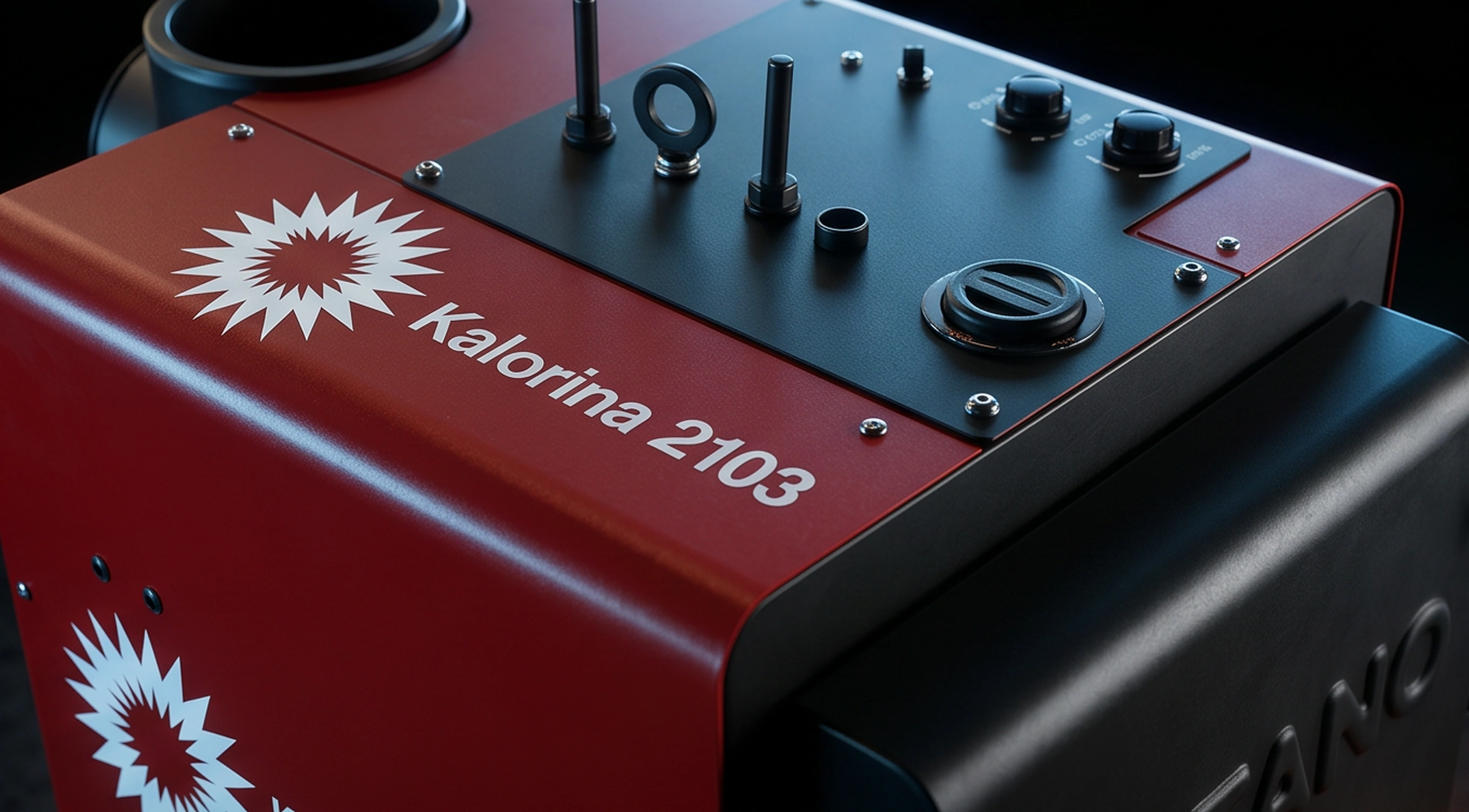 Kalorina 2103 — TATANO logo detail