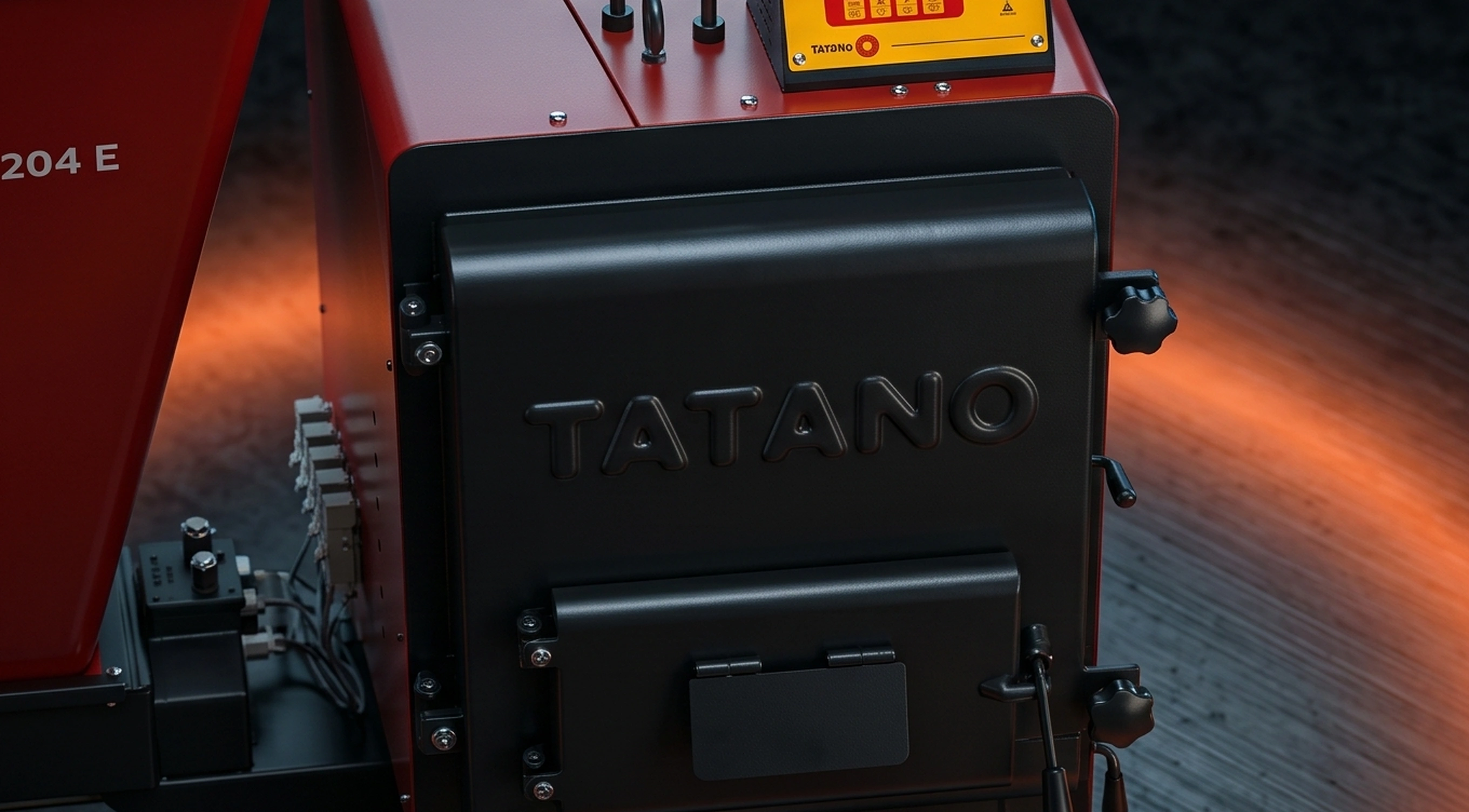 Kalorina 2204 E — Detail des TATANO-Logos