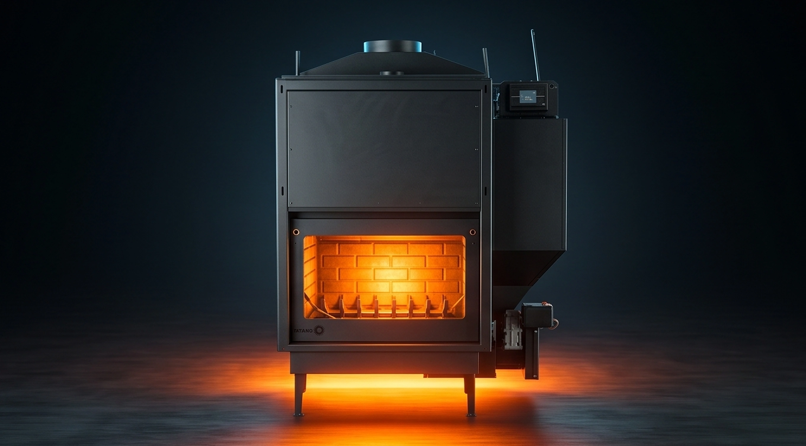 Kalorino KS Pellet/Holz — Frontansicht