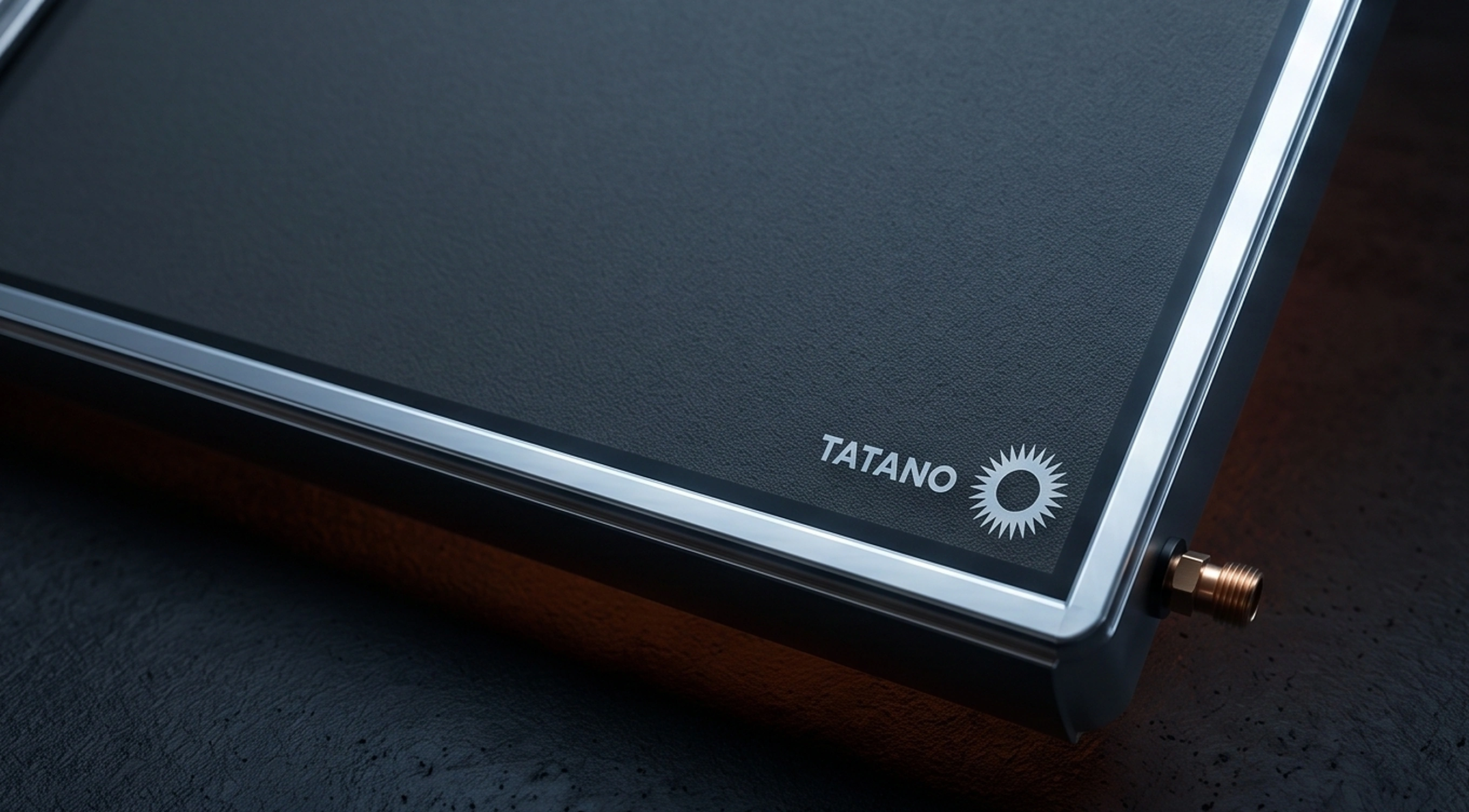 Solaranlagen mit Zwangsumlauf — Detail des TATANO-Logos