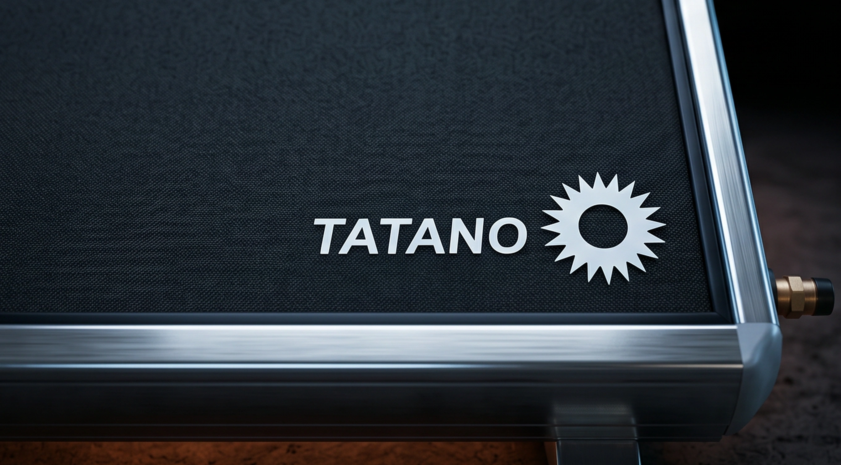 Solar systems with natural circulation — TATANO logo detail